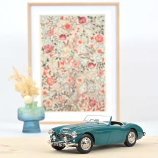 Austin Healey 3000 Mk.1 1959 - Green Norev 1:18 Metallmodell (Türen/Hauben nicht zu öffnen!)