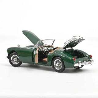 MGA 1955 British Racing Green   Norev 1:18 Metallmodell 2 Türen, Motorhaube und Kofferraum zu öffnen!
