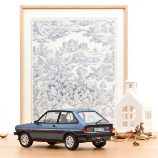 Ford Fiesta XR2 1981 Blue metallic 1:18 Norev 1:18 Metallmodell (Türen/Hauben nicht zu öffnen!)