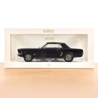 Ford Mustang Coupe 1966 Nightmist Blue metallic  Norev 1:18 Metallmodell (Türen/Hauben nicht zu öffnen!)