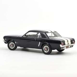 Ford Mustang Coupe 1966 Nightmist Blue metallic  Norev 1:18 Metallmodell (Türen/Hauben nicht zu öffnen!)
