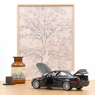 BMW M3 CSL 2003 Saphire Black  Norev 1:18 Metallmodell 2 Türen, Motorhaube und Kofferraum zu öffnen!