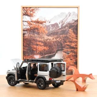Mercedes-Benz G-Class 2024 Iridium Silver 1:18 Norev 1:18 Metallmodell 4 Türen, Motorhaube und Kofferraum zu öffnen!