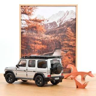 Mercedes-Benz G-Class 2024 Iridium Silver 1:18 Norev 1:18 Metallmodell 4 Türen, Motorhaube und Kofferraum zu öffnen!
