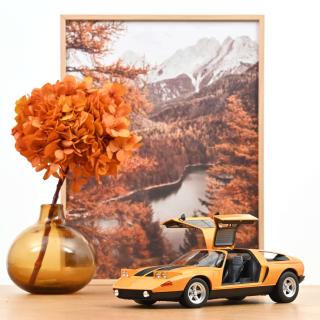 Mercedes-Benz C 111/II 1970 White Autumn metallic 1:18 Norev 1:18 Metallmodell 2 Türen, ausfahrbare Scheinwerfer, Kofferraum und Motorhaube  zu öffnen!