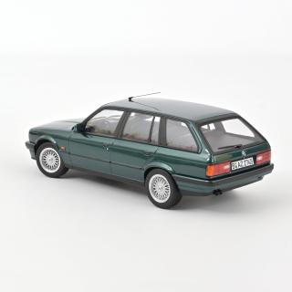 BMW 325i Touring 1990 - Green metallic Norev 1:18 Metallmodell (Türen/Hauben nicht zu öffnen!)