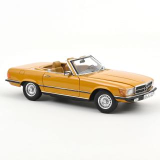 Mercedes-Benz 450 SL 1975 Cayenne Orange 1:18 Norev 1:18 Metallmodell 2 Türen, Motorhaube und Kofferraum zu öffnen!