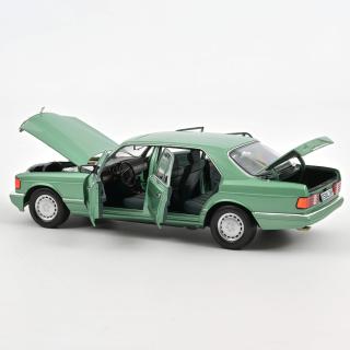 Mercedes-Benz 560 SEL 1991 - Light Green metallic Norev Metallmodell 1:18