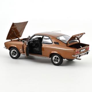 Opel Manta 1970 - Bronce metallic Norev 1:18 Metallmodell Türen, Motorhaube und Kofferraum zu öffnen!