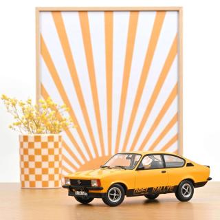 Opel Kadett Rallye 2.0 E 1977 Brilliant Ochre  Norev 1:18 Metallmodell  (Türen/Hauben nicht zu öffnen!)