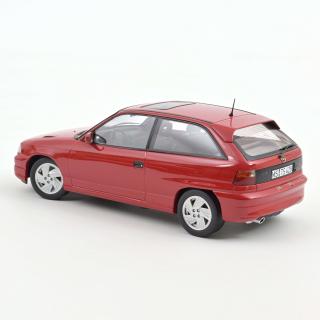 Opel Astra GSi 1991 Red Norev 1:18 Metallmodell (Türen/Hauben nicht zu öffnen!)