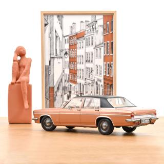 Opel Diplomat V8 1969 Copper Red 1:18 Norev 1:18 Metallmodell (Türen/Hauben nicht zu öffnen!)