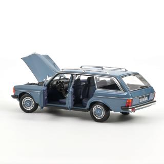 Mercedes-Benz 200 T 1980 Blue Norev 1:18 Metallmodell 4 Türen, Motorhaube und Kofferraum zu öffnen