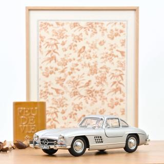 Mercedes-Benz 300 SL 1954 Silver   Norev 1:18 Metallmodell 2 Türen, Motorhaube und Kofferraum zu öffnen!