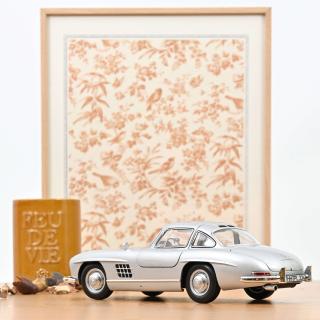 Mercedes-Benz 300 SL 1954 Silver   Norev 1:18 Metallmodell 2 Türen, Motorhaube und Kofferraum zu öffnen!