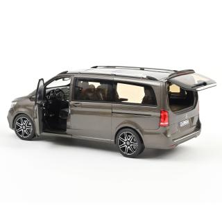 Mercedes-Benz V-Class AMG-Line 2018 Indium Grey 1:18 Norev 1:18 Metallmodell 3 Türen und Kofferraum zu öffnen!
