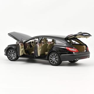 Mercedes-Benz CLS Shooting Brake 2011 Obsidian Black metallic Norev 1:18 Metallmodell 4Türen und 2 Hauben  zu öffnen!
