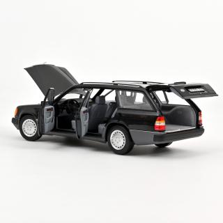 Mercedes-Benz 300 D T-Modell 1990 Blueblack metallic  Norev 1:18 Metallmodell 4 Türen, Motorhaube und Kofferraum zu öffnen!
