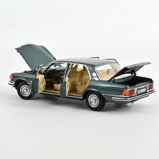 Mercedes-Benz 450 SEL 6.9 1979 Petrol Norev 1:18 Metallmodell 4 Türen, Motorhaube und Kofferraum zu öffnen!