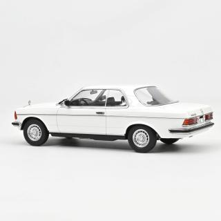 Mercedes-Benz 280 CE 1980 Weiß Norev 1:18 Metallmodell (Türen/Hauben nicht zu öffnen!)