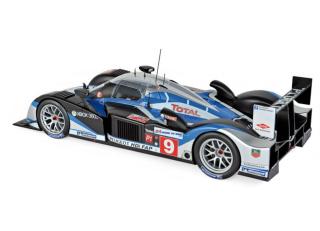 Peugeot 908 HDI FAP - Winner France 24H 2009 N°9 - Brabham/Gené/Wurz RE-PRO Norev Metallmodell 1:18 (Türen, Motorhaube... nicht zu öffnen!) Lieferbar
