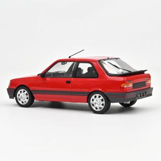 Peugeot 309 GTi 1998 - Vallelunga Red (Türen, Motorhaube... nicht zu öffnen!) Norev 1:18 Wiederauflage