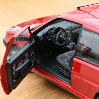 Peugeot 106 S16 1998 Diablo Red  Norev 1:18 Metallmodell  2 Türen zu öffnen!