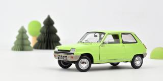 Renault 5 1972 Light Green Norev 1:18 Metallmodell 2 Türen und Motorhaube zu öffnen!