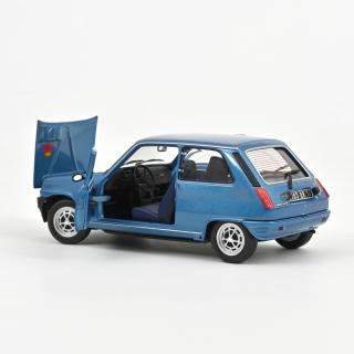 Renault 5 Alpine 1977 Alpine Blue  Norev Metallmodell 1:18 (Türen und Motorhaube zu öffnen!)