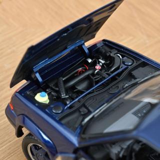 Renault Supercinq GT Turbo 1989 Alain Oreille Norev 1:18 Metallmodell 2 Türen, Motorhaube und Kofferraum zu öffnen!