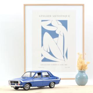 Renault 12 GORDINI blau 1971 Norev 1:18