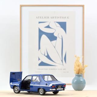 Renault 12 GORDINI blau 1971 Norev 1:18