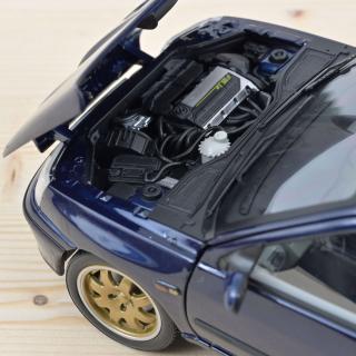 Renault Clio Williams blau 1993   Norev 1:18 Metallmodell 2 Türen, Motorhaube und Kofferraum zu öffnen! Wiederauflage