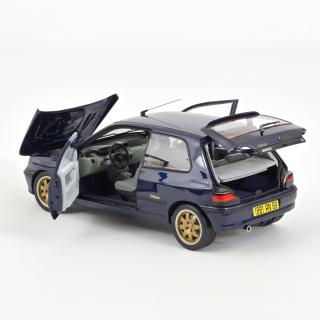 Renault Clio Williams blau 1993   Norev 1:18 Metallmodell 2 Türen, Motorhaube und Kofferraum zu öffnen! Wiederauflage