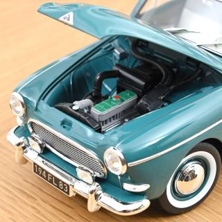 Renault Fregate 1960 Sevigne Green 1:18 Norev 1:18 Metallmodell 2 Türen und Motorhaube  zu öffnen!