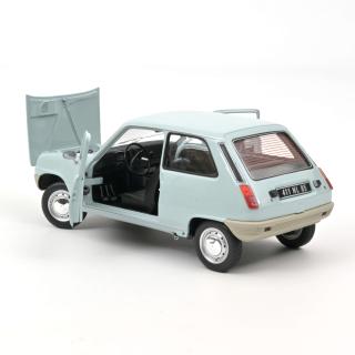 Renault 5 1972 Clear Blue   Norev 1:18 Metallmodell 2 Türen und Motorhaube  zu öffnen!