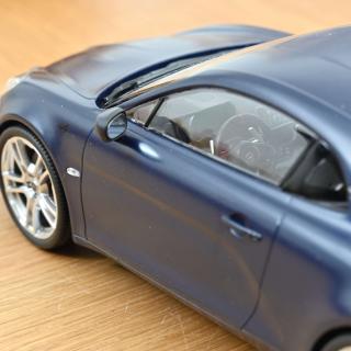 Alpine A110 S 2025 Matte Storm Blue 1:18 Norev 1:18 Metallmodell (Türen/Hauben nicht zu öffnen!)