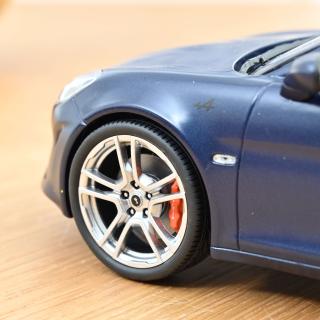 Alpine A110 S 2025 Matte Storm Blue 1:18 Norev 1:18 Metallmodell (Türen/Hauben nicht zu öffnen!)