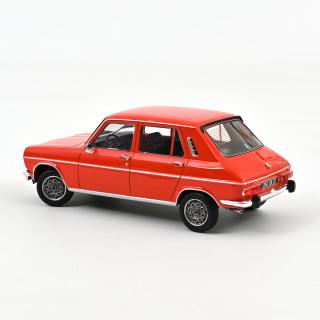Simca 1100 TI 1974 Sumatra Red Norev 1:18 Metallmodell (Türen/Hauben nicht zu öffnen!)