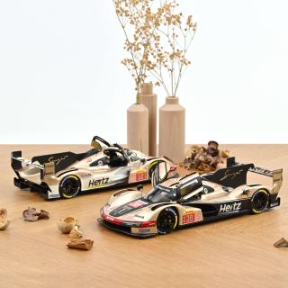 Lieferbar ab 27.01.2026 Porsche 963 Hertz Team Jota - Lone Star Le Mans 24 Hanson/Button/Rasmussen Norev 1:18 Metallmodell  (Türen zu öffnen!)