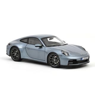 Porsche 911 Carrera 2025 964polarsilvermetallic  Norev 1:18 Metallmodell 2 Türen und 1 Haube zu öffnen!
