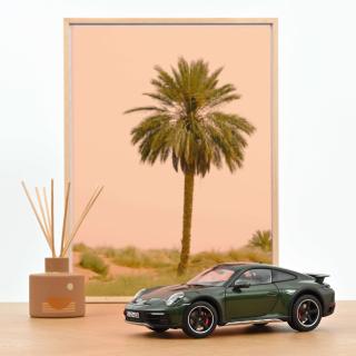 Porsche 911 Dakar 2023 Oakgreenmetallic 1:18 Norev 1:18 Metallmodell 2 Türen und Motorhaube  zu öffnen!