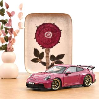 Porsche 911 GT3 2021 Ruby Star Neo 1:18 Norev 1:18 Metallmodell 2 Türen, Motorhaube und Kofferraum zu öffnen!