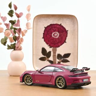 Porsche 911 GT3 2021 Ruby Star Neo 1:18 Norev 1:18 Metallmodell 2 Türen, Motorhaube und Kofferraum zu öffnen!