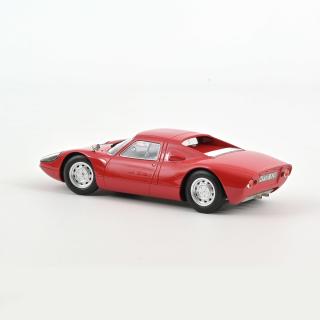 Porsche 904 GTS 1964 Red Norev 1:18 Metallmodell (Türen/Hauben nicht zu öffnen!)