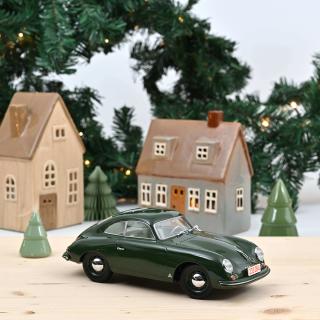 Porsche 356 Coupé 1954 - Green Norev 1:18 Metallmodell (Türen/Hauben nicht zu öffnen!)