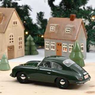 Porsche 356 Coupé 1954 - Green Norev 1:18 Metallmodell (Türen/Hauben nicht zu öffnen!)