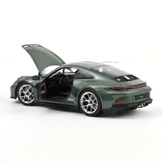 Porsche 911 S/T 2023 Malachite green metallic 1:18 Norev 1:18 Metallmodell 2 Türen und 1 Haube  zu öffnen!