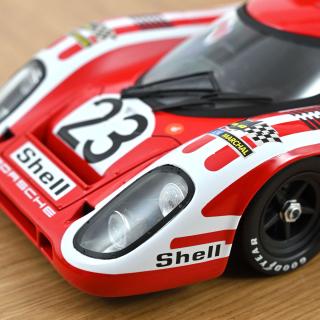 Porsche 917K - Winner France 24h 1970 - Herrmann / Attwood Norev Metallmodell 1:18 (Türen, Motorhaube... nicht zu öffnen!) Wiederauflage