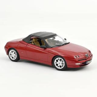 Alfa Romeo Spider 1999 Proteo Red metallic 1:18 Norev 1:18 Metallmodell (Türen/Hauben nicht zu öffnen!)